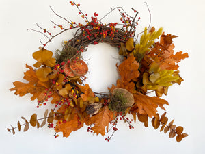 Forever Autumn Dried Wreath